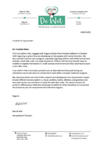 Occupational Therapist support